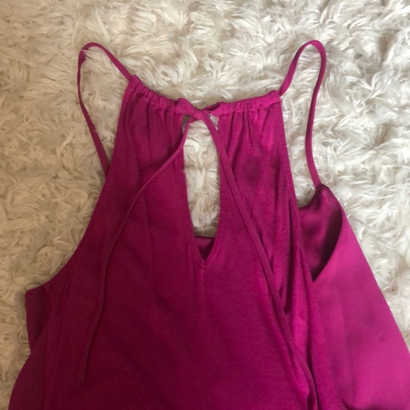 Hot pink tank top from Express - Picture 2 of 2